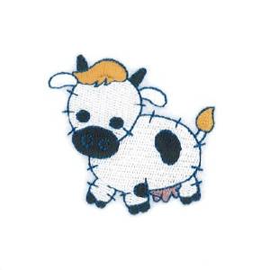 Picture of Boy Blue Cow Machine Embroidery Design