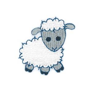 Picture of Boy Blue Sheep Machine Embroidery Design
