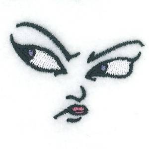 Picture of Sassy Girl Machine Embroidery Design