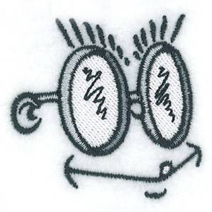 Picture of Geeky Boy Machine Embroidery Design