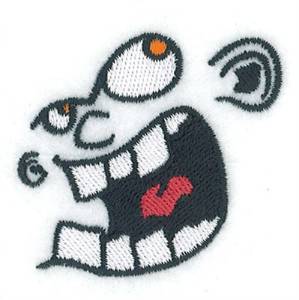 Picture of Angry Boy Machine Embroidery Design