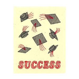 Picture of Graduation Success Machine Embroidery Design