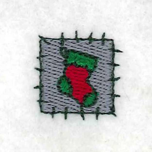 Picture of Stocking Patch Machine Embroidery Design