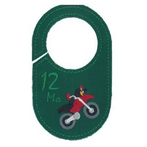 Picture of 12 Month Closet Tag Machine Embroidery Design