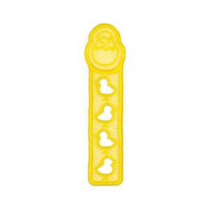 Picture of Easter Chick Bookmark Machine Embroidery Design