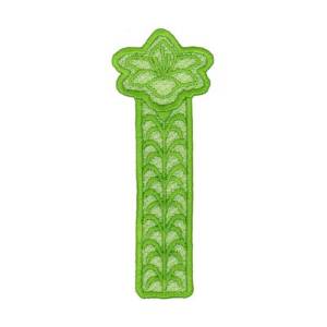 Picture of Easter Lily Bookmark Machine Embroidery Design