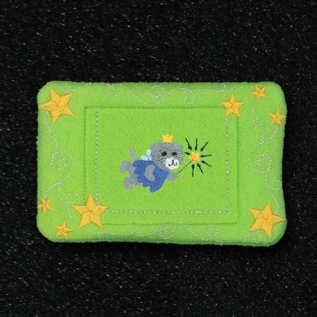 Picture of Tooth Fairy Dog Pillow Machine Embroidery Design