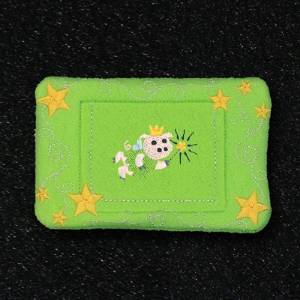 Picture of Tooth Fairy Pig Pillow Machine Embroidery Design