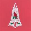 Picture of FSL Cardinal Ornament Machine Embroidery Design