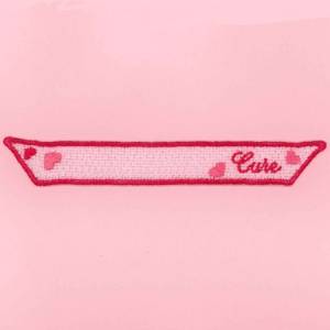 Picture of Cure Lace Ribbon Machine Embroidery Design