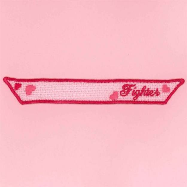 Picture of FSL Fighter Lace Ribbon Machine Embroidery Design
