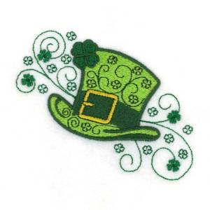 Picture of St. Patty Hat Machine Embroidery Design