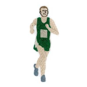 Picture of Cross Country Guy Machine Embroidery Design