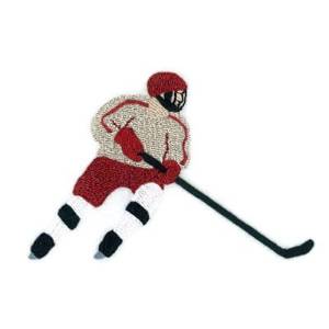 Picture of Hockey Guy Machine Embroidery Design