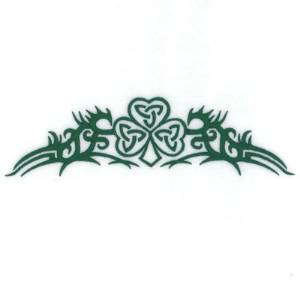 Picture of Irish Clover Machine Embroidery Design