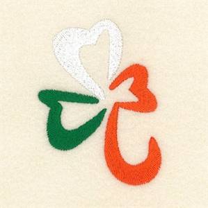 Picture of Abstract  Shamrock Machine Embroidery Design