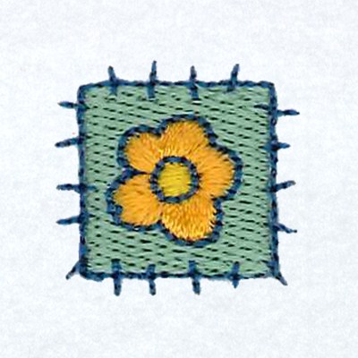 Sheep Flower Patch Machine Embroidery Design