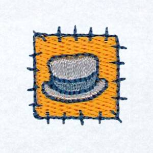 Picture of Sheep Hat Patch Machine Embroidery Design