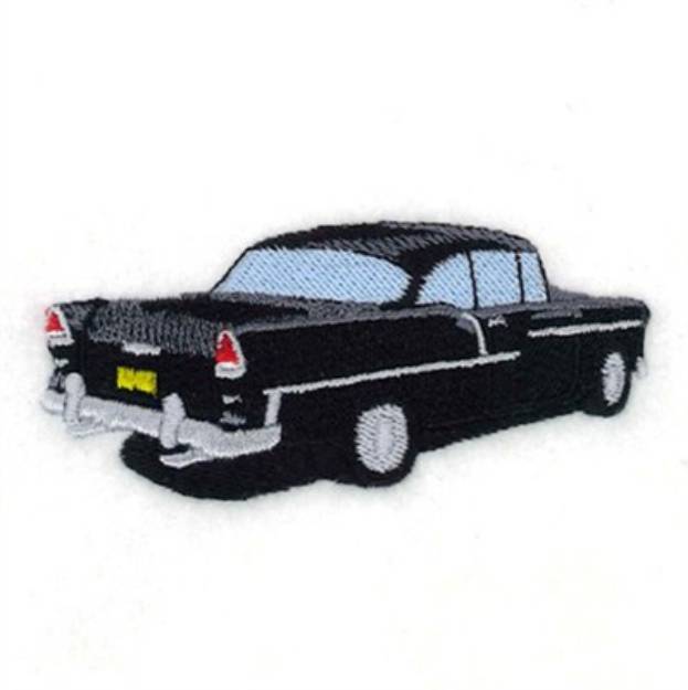 Picture of Hot Rod Machine Embroidery Design