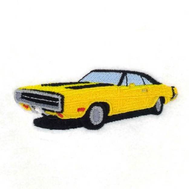Picture of Sports Car Machine Embroidery Design
