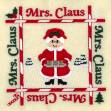 Picture of Mrs. Claus Quilt Square Machine Embroidery Design