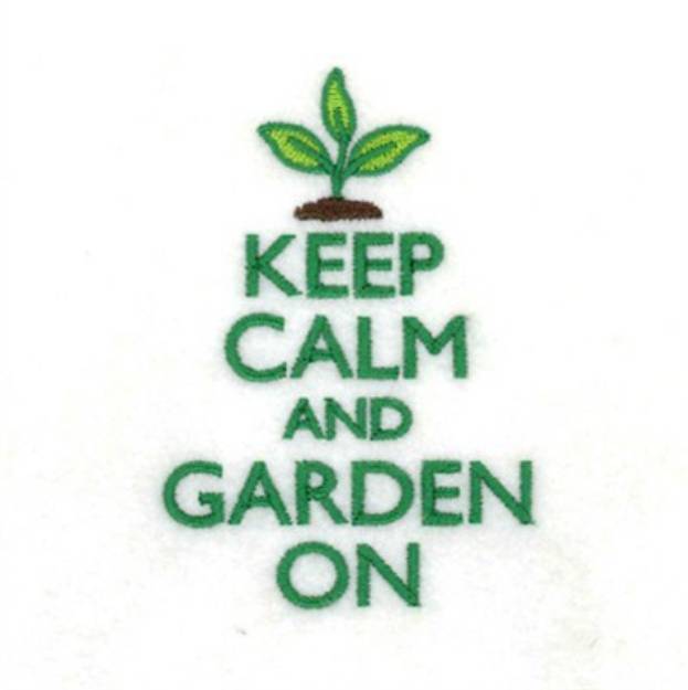 Picture of Garden On Machine Embroidery Design