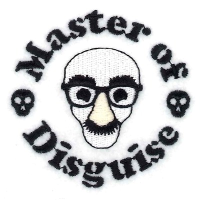 Master of Disguise Machine Embroidery Design