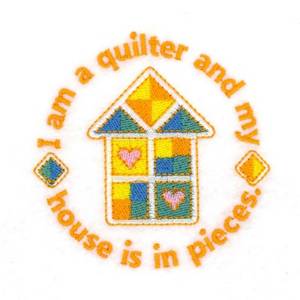 Picture of I am a Quilter Machine Embroidery Design