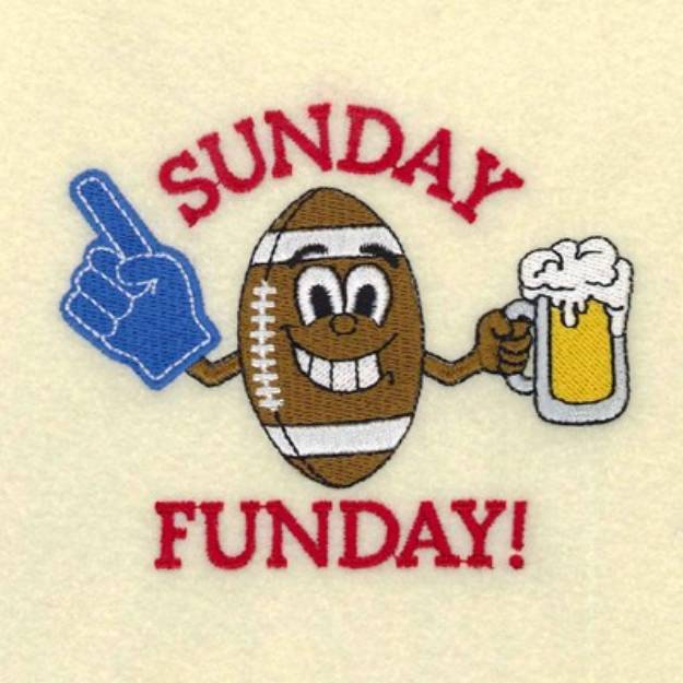 Picture of Sunday Funday Machine Embroidery Design
