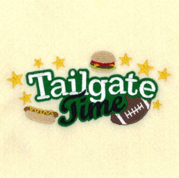 Picture of Tailgate Time Machine Embroidery Design