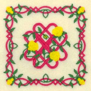 Picture of Celtic Knot Quilt Machine Embroidery Design