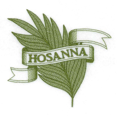 Hosanna Toile Machine Embroidery Design