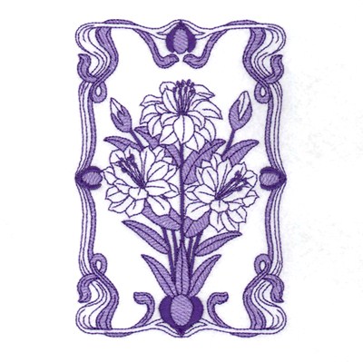 Spring Bloom Machine Embroidery Design
