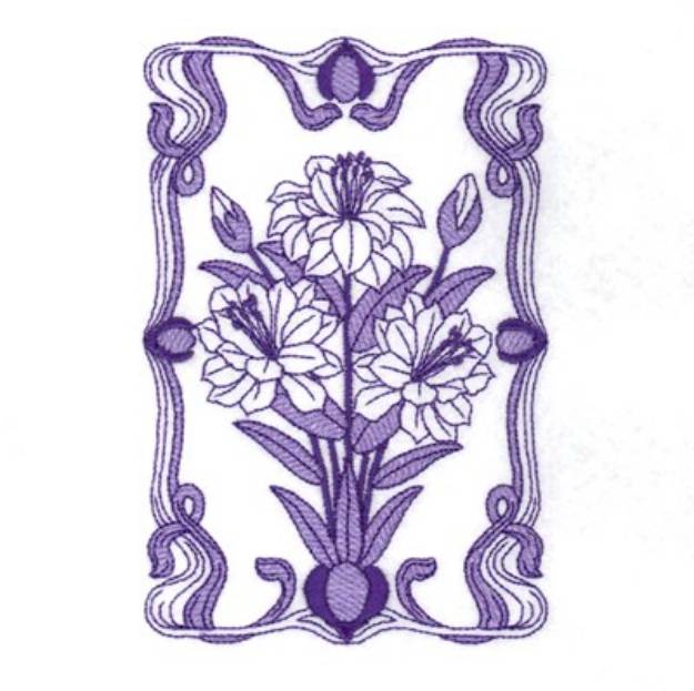 Picture of Spring Bloom Machine Embroidery Design