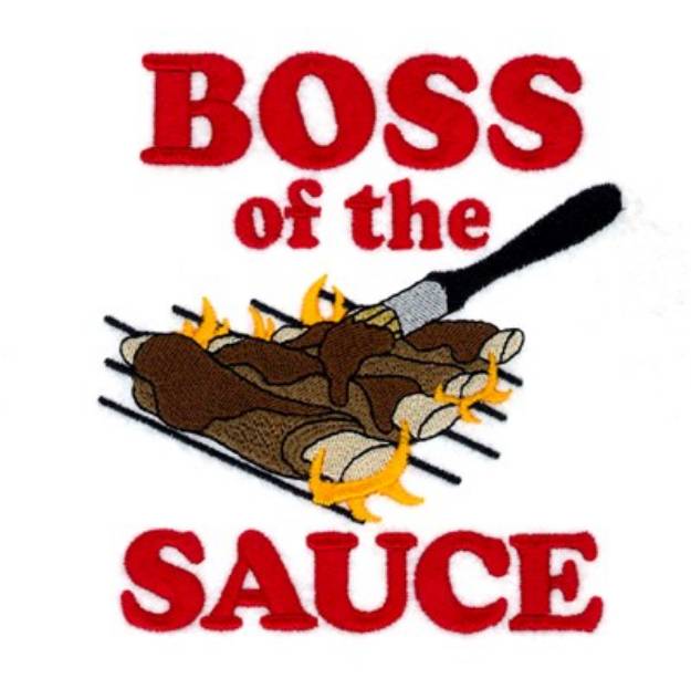 Picture of Boss of Sauce Machine Embroidery Design