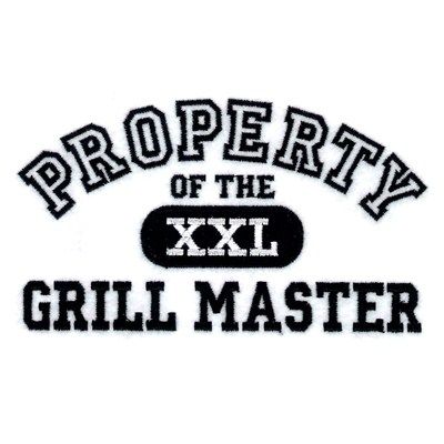 Grill Master Property Machine Embroidery Design