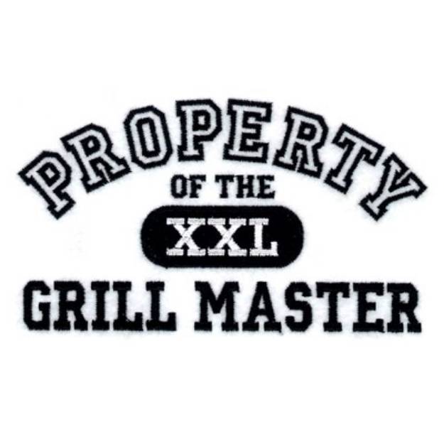 Picture of Grill Master Property Machine Embroidery Design