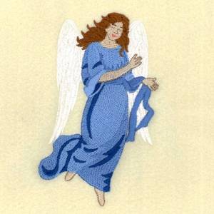 Picture of Heavenly Angel Machine Embroidery Design