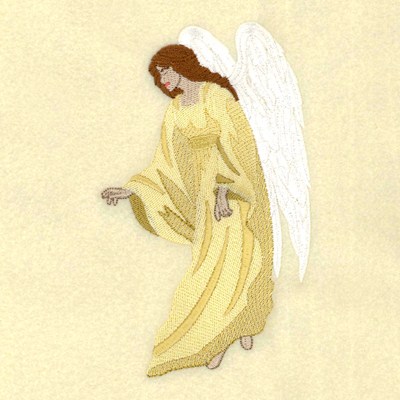 Heaven Angel Machine Embroidery Design