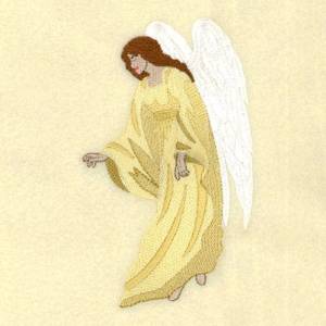Picture of Heaven Angel Machine Embroidery Design