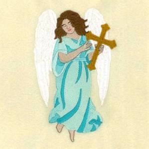 Picture of Cross Angel Machine Embroidery Design