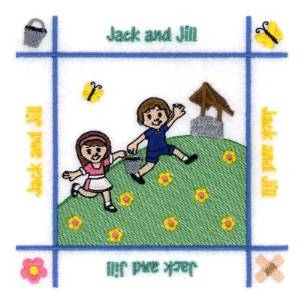Picture of Jack and Jill Quilt Machine Embroidery Design