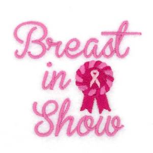 Picture of Breast in Show Machine Embroidery Design