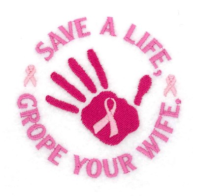 Save A Life Machine Embroidery Design