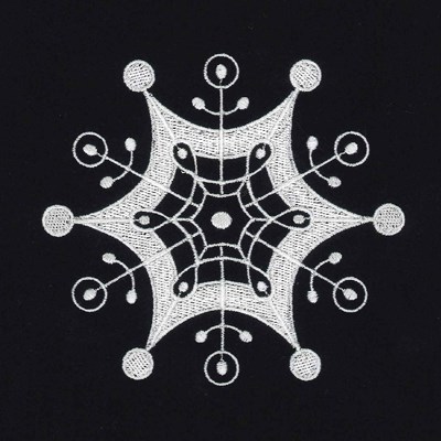 Snow Flake Machine Embroidery Design