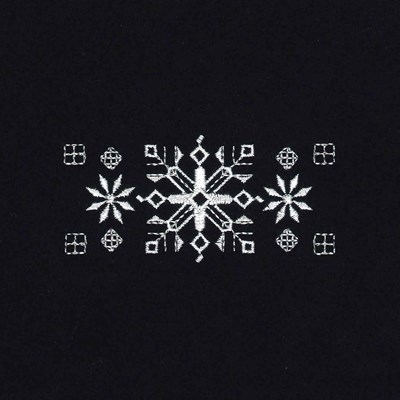 Decorative Snowflake Machine Embroidery Design
