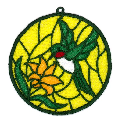 Hummingbird FSL Machine Embroidery Design