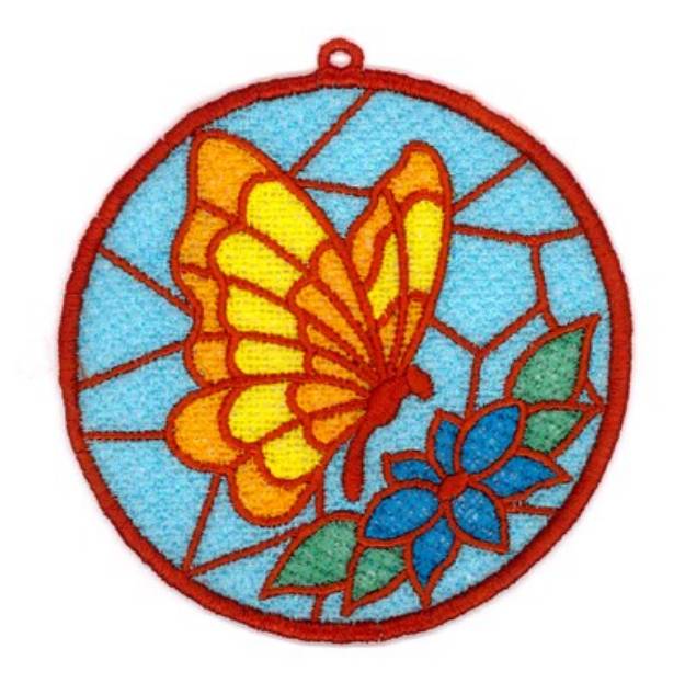 Picture of Butterfly FSL Machine Embroidery Design