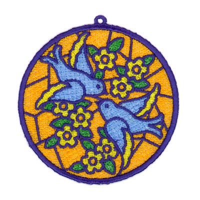 Birds FSL Machine Embroidery Design