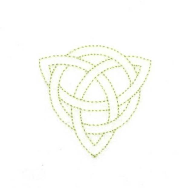 Picture of Celtic Knot Stipple Machine Embroidery Design
